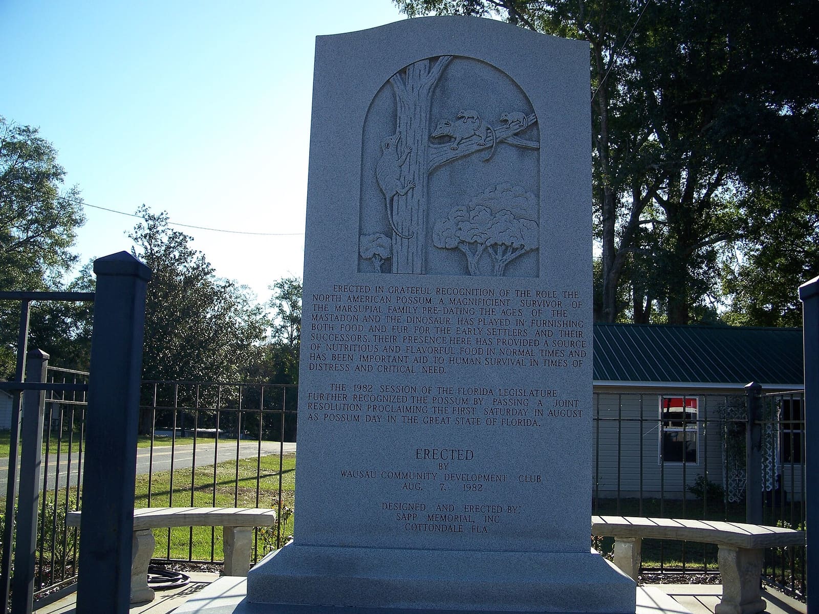 The Possum Monument